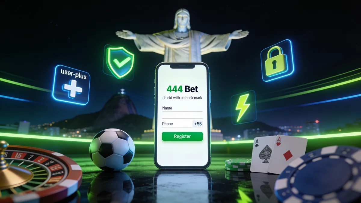 Como se cadastrar na 444 bet — 444 bet no Brasil